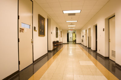 office-hallway